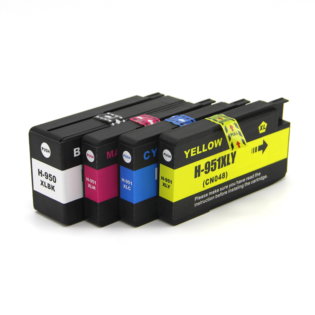 Printer People replacement HP 950XL/951XL 4-pack High Yield Black/Cyan/Magenta/Yellow